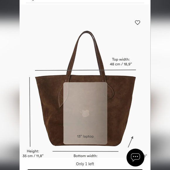 Liffner Suede Tote - Picture 4 of 9